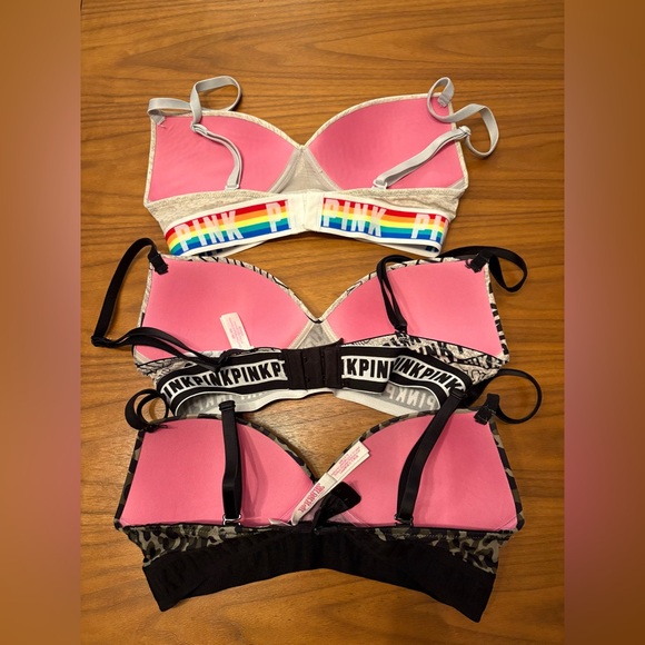 Vs Victoria’s Secret PINK everywear wireless push up bras 32B - Picture 2 of 2